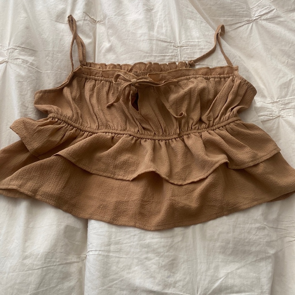 Cropped tank top